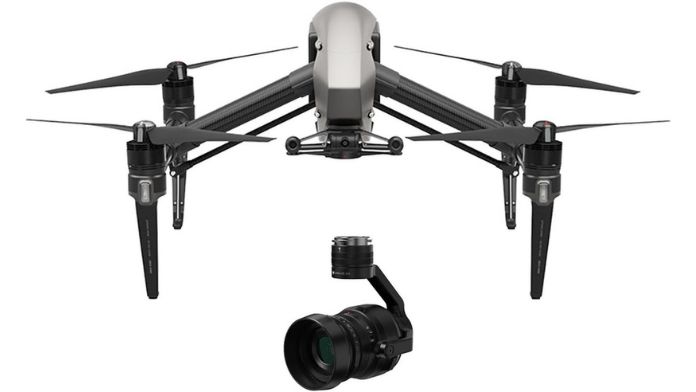 DJI Inspire 2 Premium Combo 5.2K Camera Quadcopter Drone