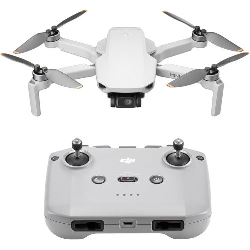 DJI Mini 4K, Drone with 4K UHD Camera for Adults, Under 249 g, 3-Axis Gimbal Stabilization, 10km Video Transmission, Auto Return, Wind Resistance